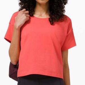 Lululemon Cates Tee
Pink Punch size 6